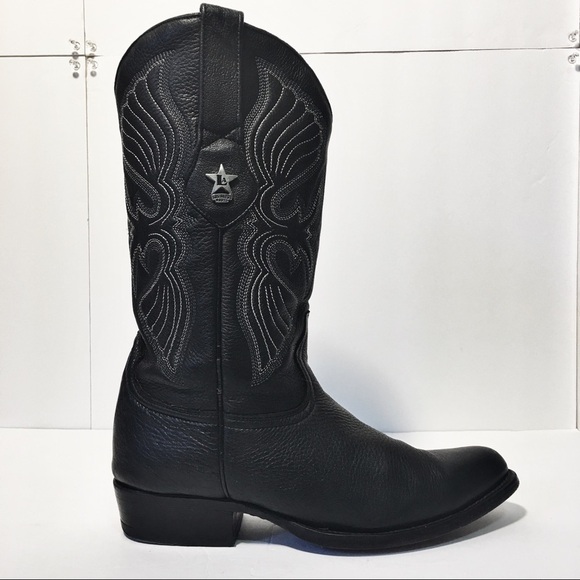 Los Altos Black Elk J-Toe Boot